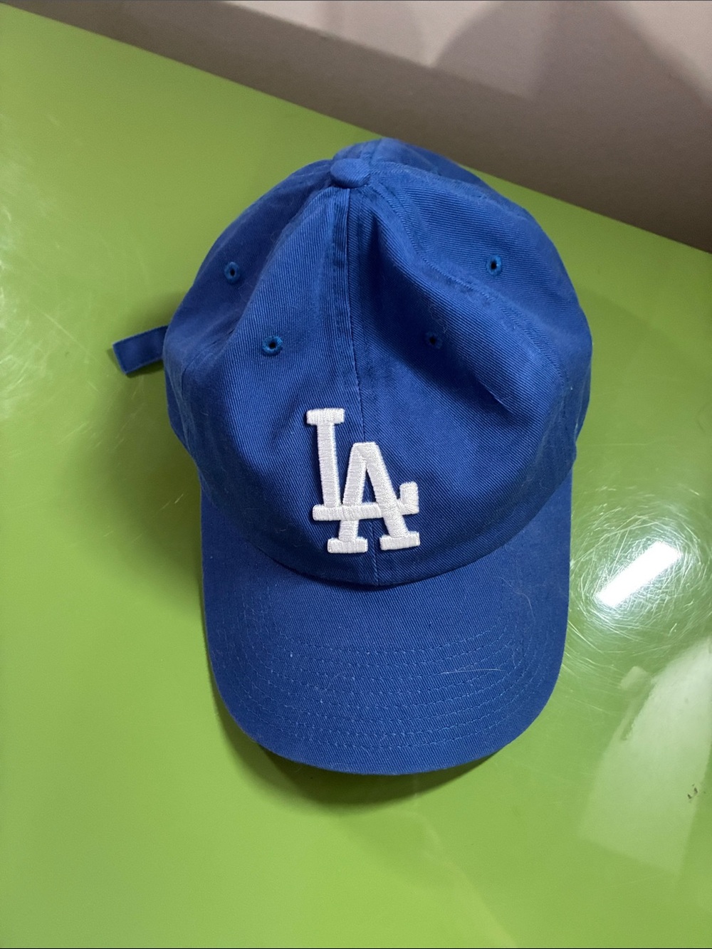47 Brand LA Baseball Cap - Royal Blue with White Logo
